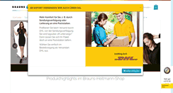 Desktop Screenshot of brauns-heitmann-shop.de